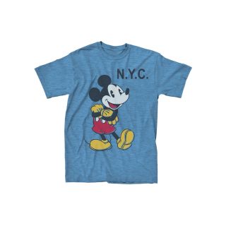 NYC Mickey Tee, Royal Hthr Mickey, Mens