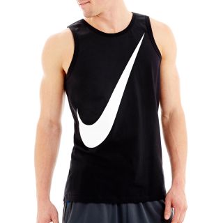 Nike Swoosh Tank Top, Black, Mens
