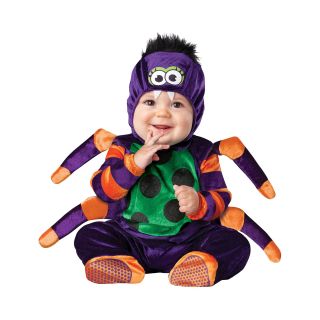 Itsy Bitsy Spider Infant/Toddler Costume, Purple, Boys