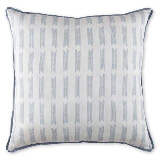JCP Home Collection jcp home Riley Euro Pillow, Blue/White