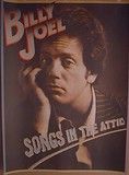 BILLY JOEL SONGS IN THE ATTIC Poster
