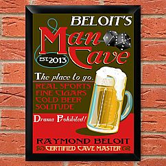 New Personalized Man Cave and Tavern Sign