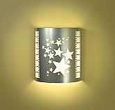 Stars Silver Theater Sconce (with filmstrip)