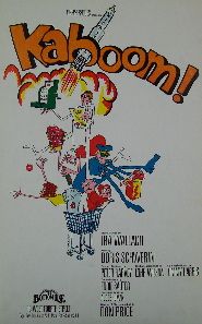 Kaboom (Original Broadway Theatre Window Card)