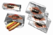 Hot Dog Top Open Foil Bag   1000 count