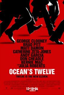 OCEANS 12 Movie Poster