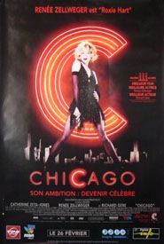 Chicago (Rolled French   Advance   Zellweger) Movie Poster