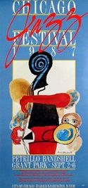 CHICAGO JAZZ FESTIVAL (1987) Poster