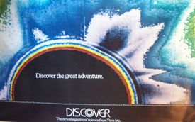 Discover Magazine (Early Promotional Poster)