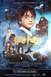 Harry Potter (French Rolled   Double Sided) Movie Poster