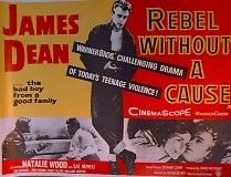 A Rebel Without a Cause (Re Issue) (British Quad) Movie Poster