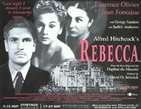 Rebecca (Re Issue) (British Quad) Movie Poster