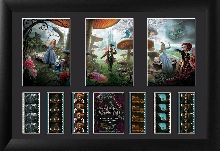 Alice in Wonderland All Characters Triple Frame Film Cell