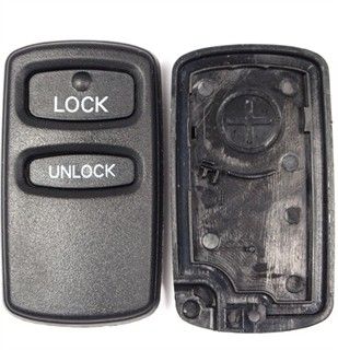 2 Button Mitsubishi Remote Keyfob Replacement Case