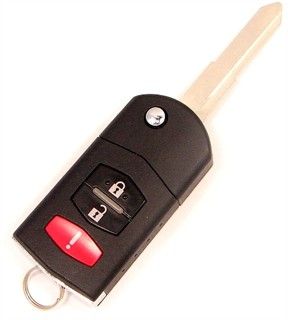 2009 Mazda 5 Keyless Remote key combo   refurbished