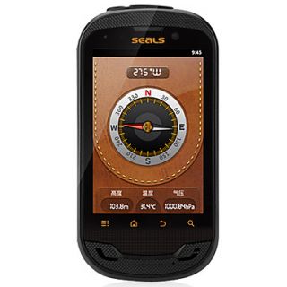 SEALS TS3 3.5 3G Tough All Weather Smartphone(Android 2.3, Compass, Torch, GPS, Pedometer)