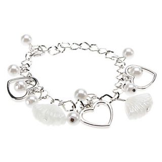 Love Pearl Glaze Combination Bracelet