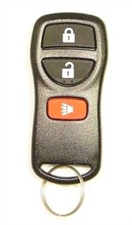 2010 Nissan Armada Keyless Entry Remote
