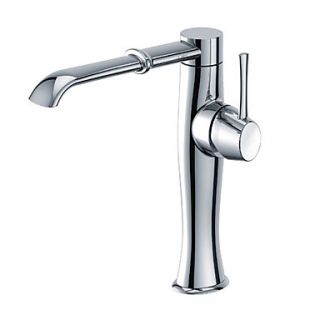 Morden Solid Brass Kitchen Faucet   Chrome Finish
