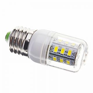 E27 3W 24x5730SMD 5500 6500K Cool White Light LED Corn Bulb(AC 220 240)
