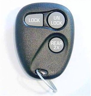 2001 Chevrolet Express Keyless Entry Remote