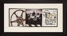 The End Framed Theater Wall Art