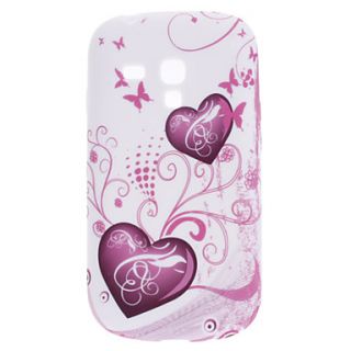 Heart Shaped Pattern Soft Case for Samsung Galaxy S3 Mini I8910