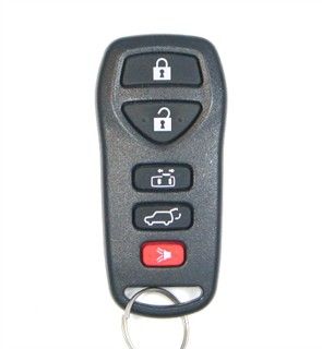 2007 Nissan Quest Keyless Entry Remote w/1 Power Side Door   Used