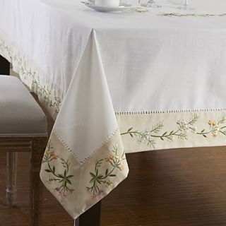 69x104 Polyester Cotton Blend Classic Floral Table Cloths