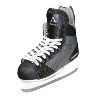 Mens American Ice Force Hockey Skate   Black (11)