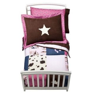 Cowgirl 5 pc. Toddler Bedding Set