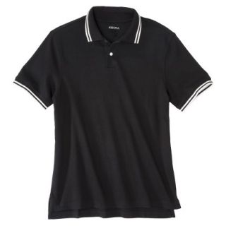 Mens Classic Fit Polo Shirt black ebony XL