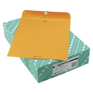 Quality Park Clasp Envelope, 32 lb   Brown (100 Per Box)