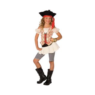 Swashbuckler Child Costume, White, Girls