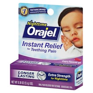 Baby Orajel Nighttime Teething Pain Relief   .18 oz.
