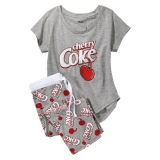 Cherry Coke Pajama Set   Grey XL
