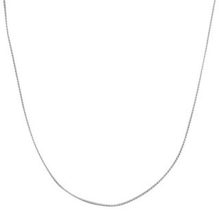 Sterling Silver Serpentine Chain Necklace   Silver (24)