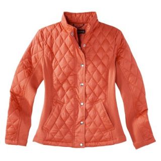 Merona Womens Quilted Jacket  Mandarin L