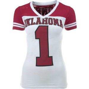 Oklahoma Sooners NCAA Womens Valerie Jersey T Shirt