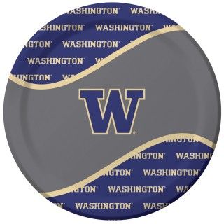 Washington Huskies Dinner Plates