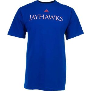Kansas Jayhawks adidas NCAA Iconic Shot T Shirt