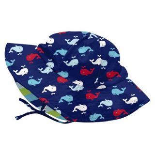 I Play Infant Toddler Boys Whale Hat   Blue INFANT