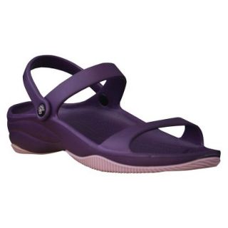 USADawgs Plum / Lilac Premium Womens 3 Strap Sandal   5