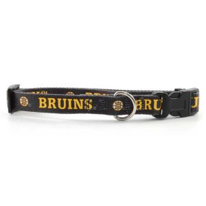 Boston Bruins Large Dog Collar