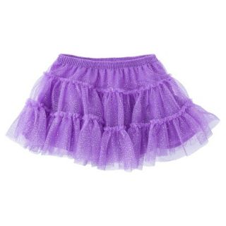Cherokee Infant Toddler Girls Full Glitter Skirt   Vibrant Orchid 3T