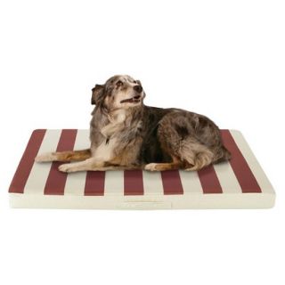 Buddy Beds Outdoor Dog Bed   Beige and Tan Stripes (Large)