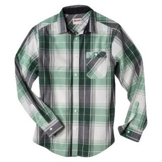Mossimo Supply Co. Mens Button Down Shirt   Green Shakra XL