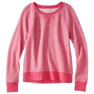 Mossimo Supply Co. Juniors Crew Neck Sweatshirt   Washed Red S(3 5)