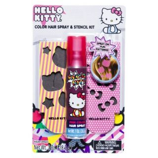 Hello Kitty Color Hairspray and Stencil Kit