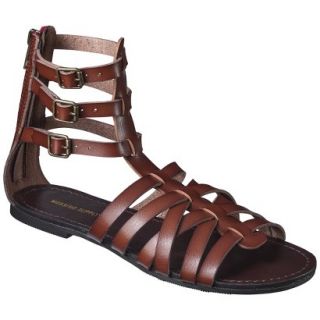 Womens Mossimo Supply Co. Pam Gladiator Sandals   Cognac 8